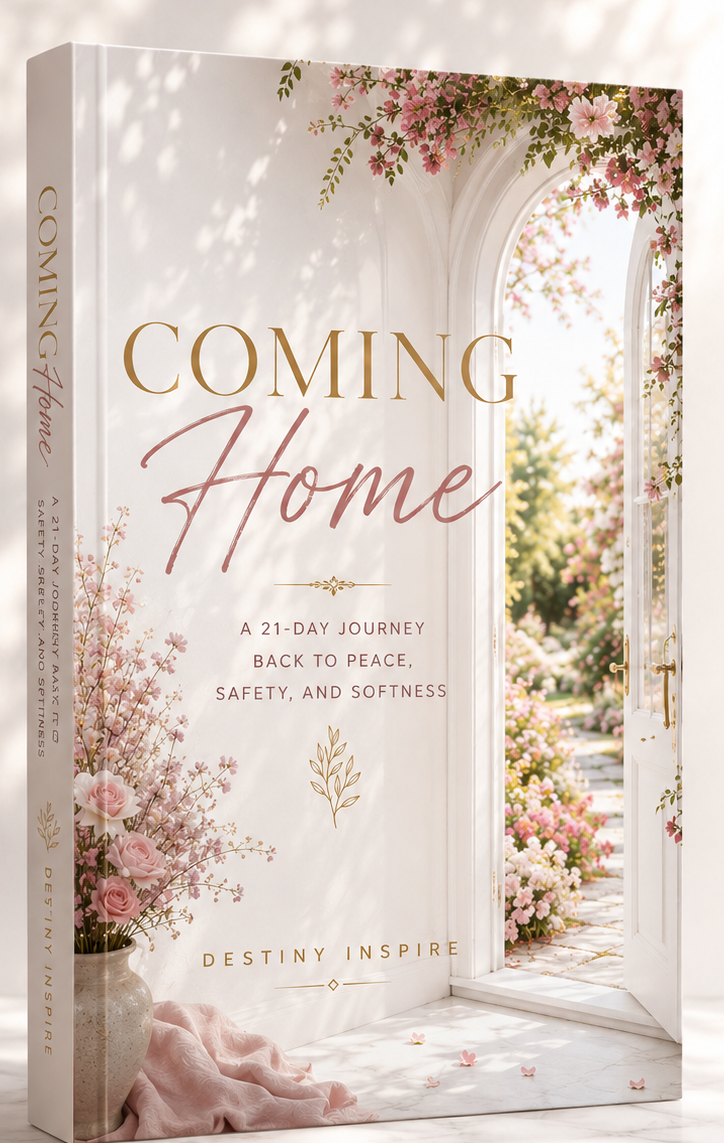 Coming Home by Destiny Inspire — a 21-day journey back to peace, safety, and softness